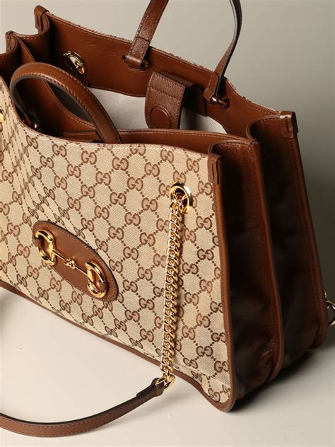 borsa gucci con morsetto|Borse a spalla di Gucci per donna .